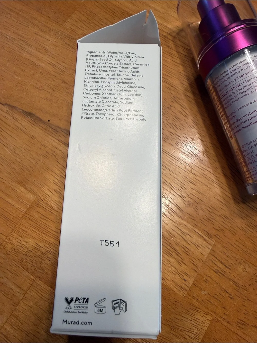 Murad Hydration Heartleaf Gentle Resurfacing Serum 1 ounce